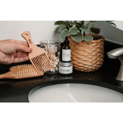 Wooden Hair Pick