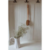 Long handle back scrubber for gentle body exfoliation
