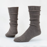 Maggie's Organic Wool Socks - Wool Heathered Crew