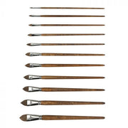 Paint Brushes - Cow Hair - Cat Tongue Tip