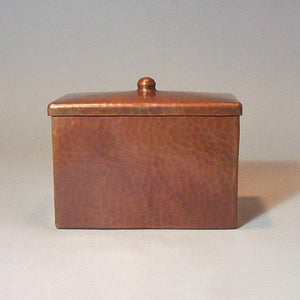 Roycroft-style Copper Recipe Box