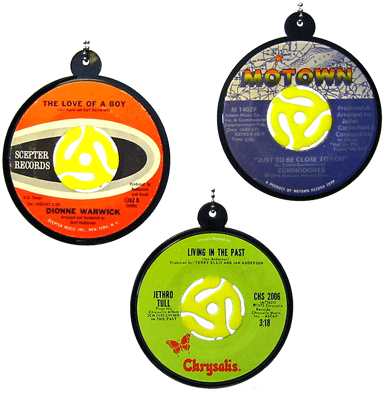 45 rpm Record Ornaments