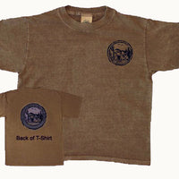 Organic Cotton Unisex Zen With Nature T-Shirt  - Size - S, M, L
