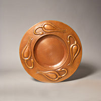 Stickley-style Seed Pod Copper Plaque