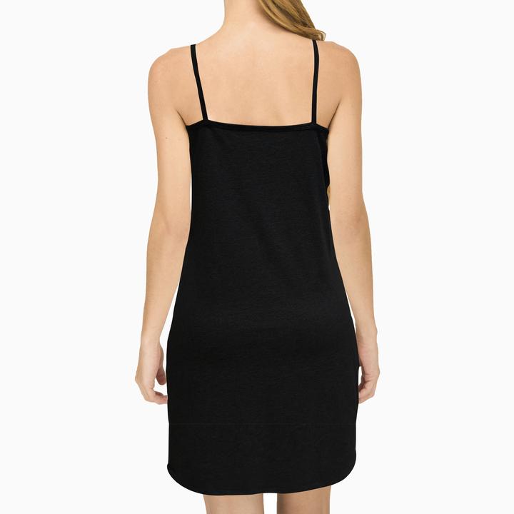 Women's Organic Cotton Full Slip 5 / Black Women's Organic Cotton Full Slip 5 / Black