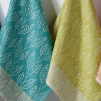 Organic Cotton Sprigs Leaf Kitchen Towels