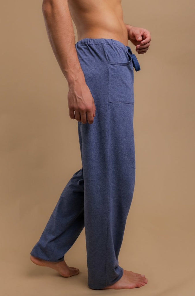 Radyan Men's Soft Stretchy Pajama Pants. Cotton Nightwear Pajama