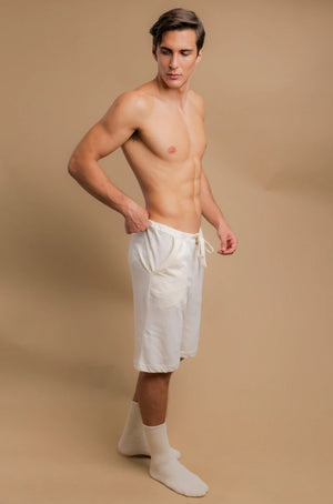 Men's Organic Cotton Lounge Shorts - S/M, L/XL, 2XL/3XL