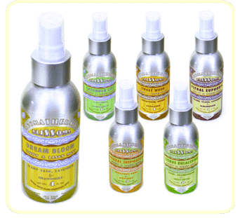 Aromatherapy Body & Linen Mist Sprays