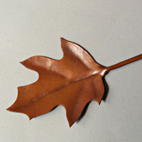 Hand-hammered Copper Leaf