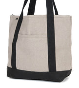 Natural Hemp Shopping Tote