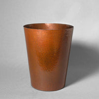 Hand-hammered Copper Wastepaper Basket
