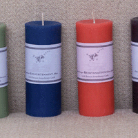 Natural Beeswax Aromatherapy Rejuvenation Pillar Candles
