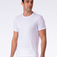 Men's Organic Cotton Crew T-Shirts - S, M, L, XL