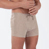 Men's Organic Cotton Elastic Free Drawstring Boxer Brief - M, L, XL