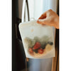 Clear Silicone Snap Close Bags - Reusable - Nontoxic - Washable