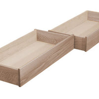 Dapwood Underbed Wooden Storage Drawers - Set of 2