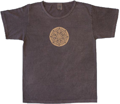 Women's Organic Cotton Moroccan Circle T-Shirt - Size - S, XL
