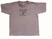 Organic Cotton Yoga Girls T-Shirt - Size - M (ages 7-8)