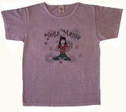 Women's Organic Cotton Yoga Mama T-Shrit - Size - M, L, XL