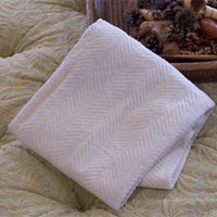 Organic Cotton Chenille Changing Blanket.