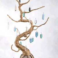 Glass Quartz Crystal Ornaments