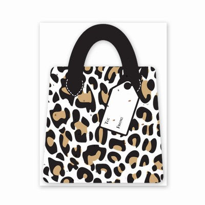 Grow A Note Gift Card Holder - 	 Leopard Purse Design