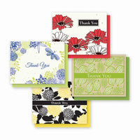 Grow-A-Note All Occasion Floral Chic Variety Pack - pack of 4 cards