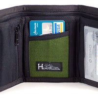 8 Compartment Trifold Hemp Wallet