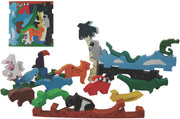 Colorful Wooden Puzzles - Rainforest Puzzle Play - ages 3+