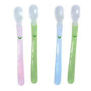 Set Of 2 Feeding Spoons - Assorted Colors - Stage 2/3+, 3+ mos.