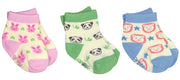 Organic Cotton Prints & Striped Socks - New Born, Infant, & Toddler