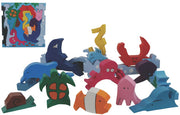 Copy of Colorful Wooden Puzzles - Sealife Puzzle Play - ages 3+