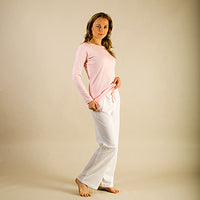 Organic Cotton Women's Shirt - Choose Short Sleeve or Long Sleeve