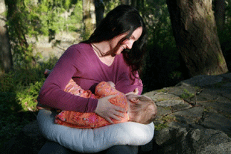 Organic Cotton and Wool Nursing Pillow