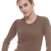 Junior/Teens Organic Thermal Long Sleeve Shirt - Size Small