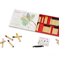Stockmar Wax  Crayons Box - 32 Assorted - Choose Sticks or Blocks