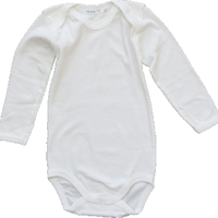 Natural Organic Cotton Babybody Snappies & Trousers for Babies (no dyes) -1-3 mo, and 24 mo