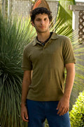 Men's Hemp & Tencel Polo Shirt