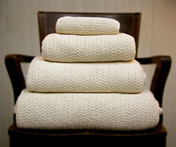 Organic Cotton Woven Blankets - Queen Size