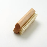 TEK WIDU Handmade Wooden Nail Brush with Nylon Bristles