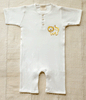 Coyuchi Organic Cotton Hand Embroidered Jumpers - 6 mo, 12 mo, 18 mo and 24 mo