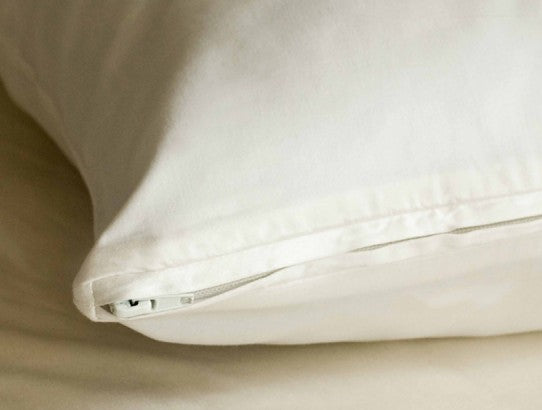 Organic Cotton Zippered Pillow Covers/Protectors