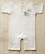 Coyuchi Organic Cotton Hand Embroidered Jumpers - 6 mo, 12 mo, 18 mo and 24 mo